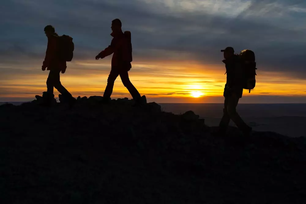 hike at night