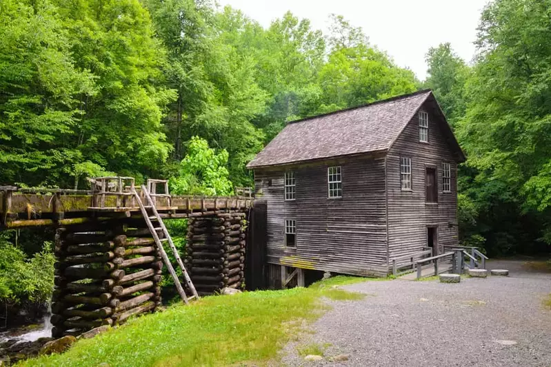 Mingus Mill in the Great Smoky Mountains National Park