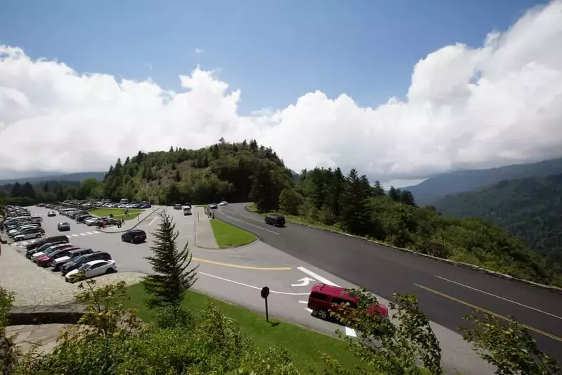 Newfound Gap parking lot