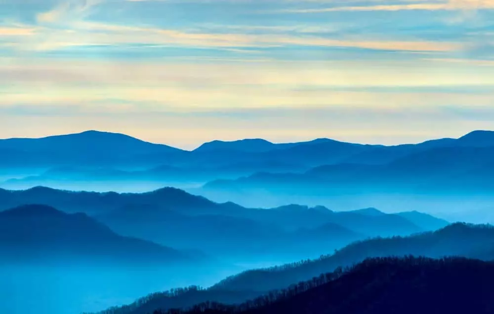 smoky mountains fog