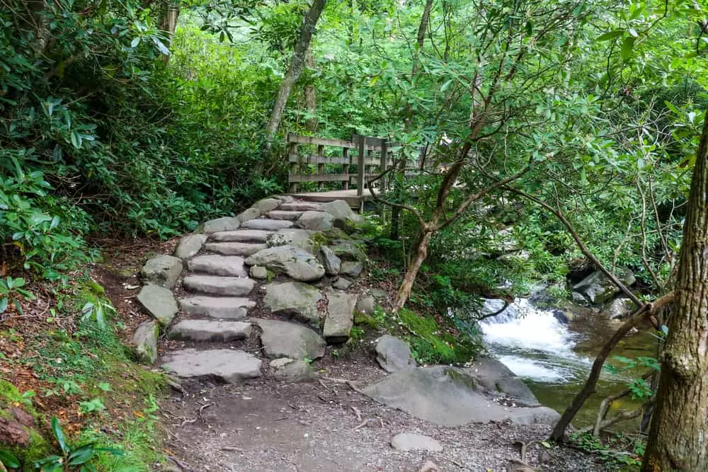 chimney tops stairs