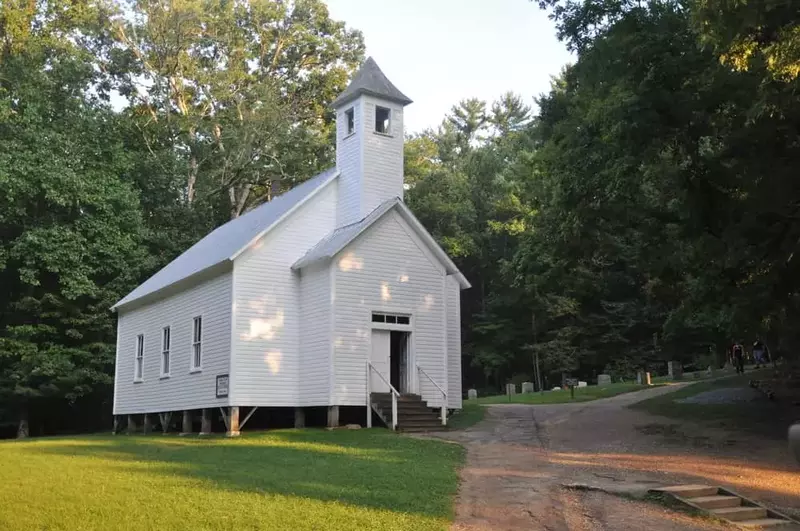 Missionary Baptist - one of the churches in Cades Cove