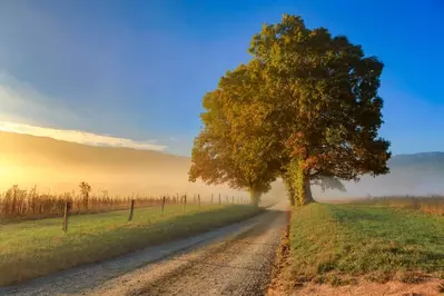 Cades Cove at sunrise