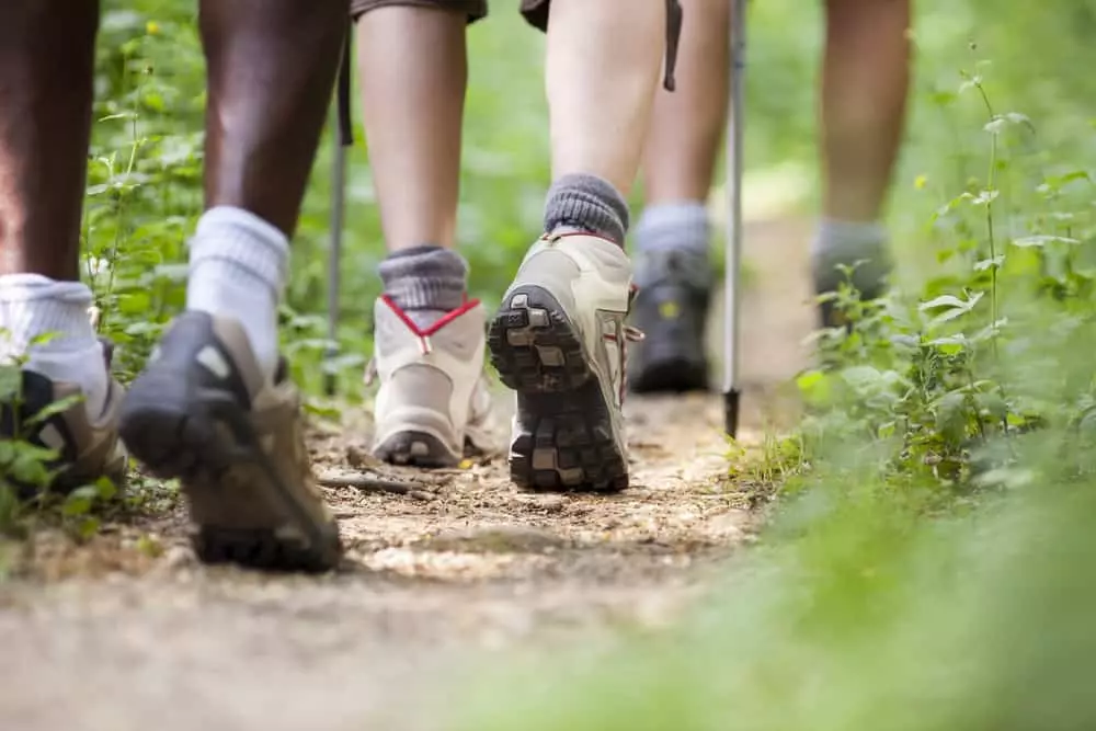 hiking shoes