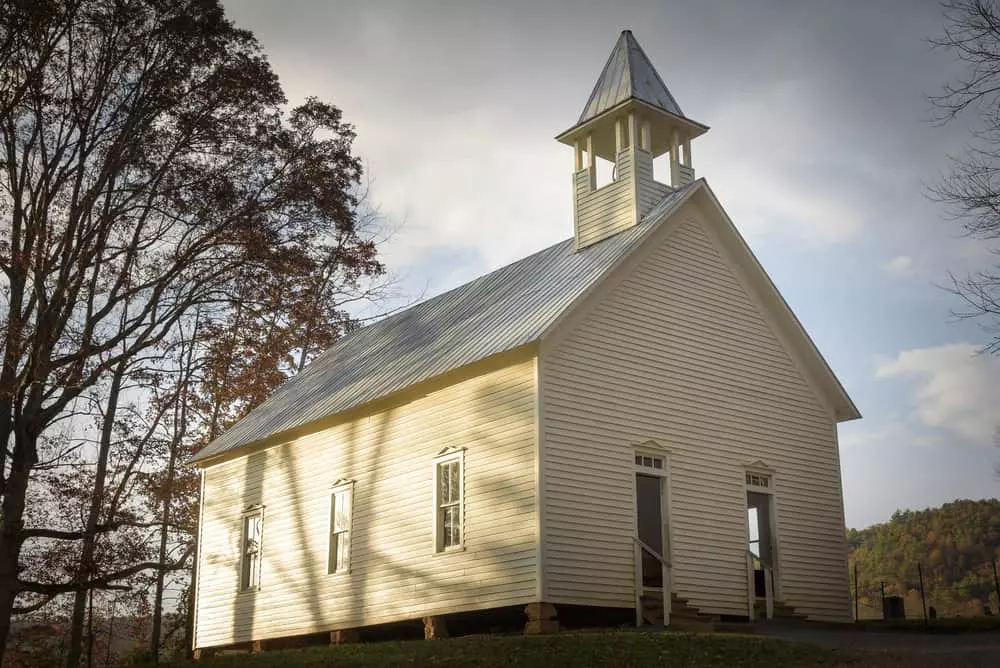 Methodist church in Cades Cove 