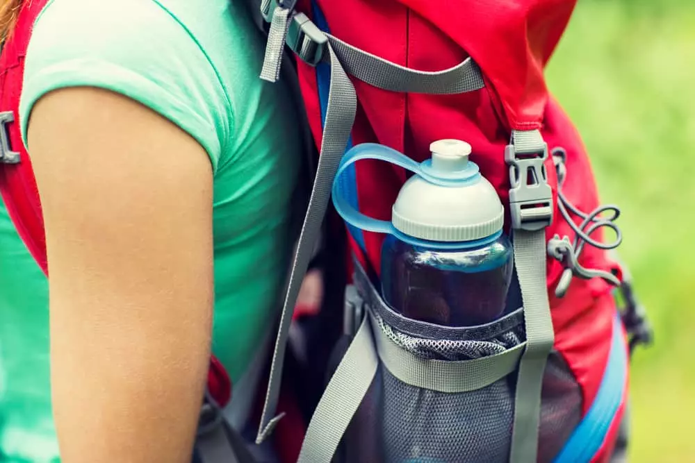 hiking water bottle