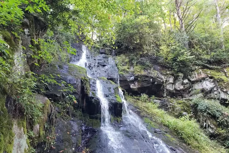 Hen,Wallow,Falls,,Great,Smoky,Mountains,National,Park,,Tennessee